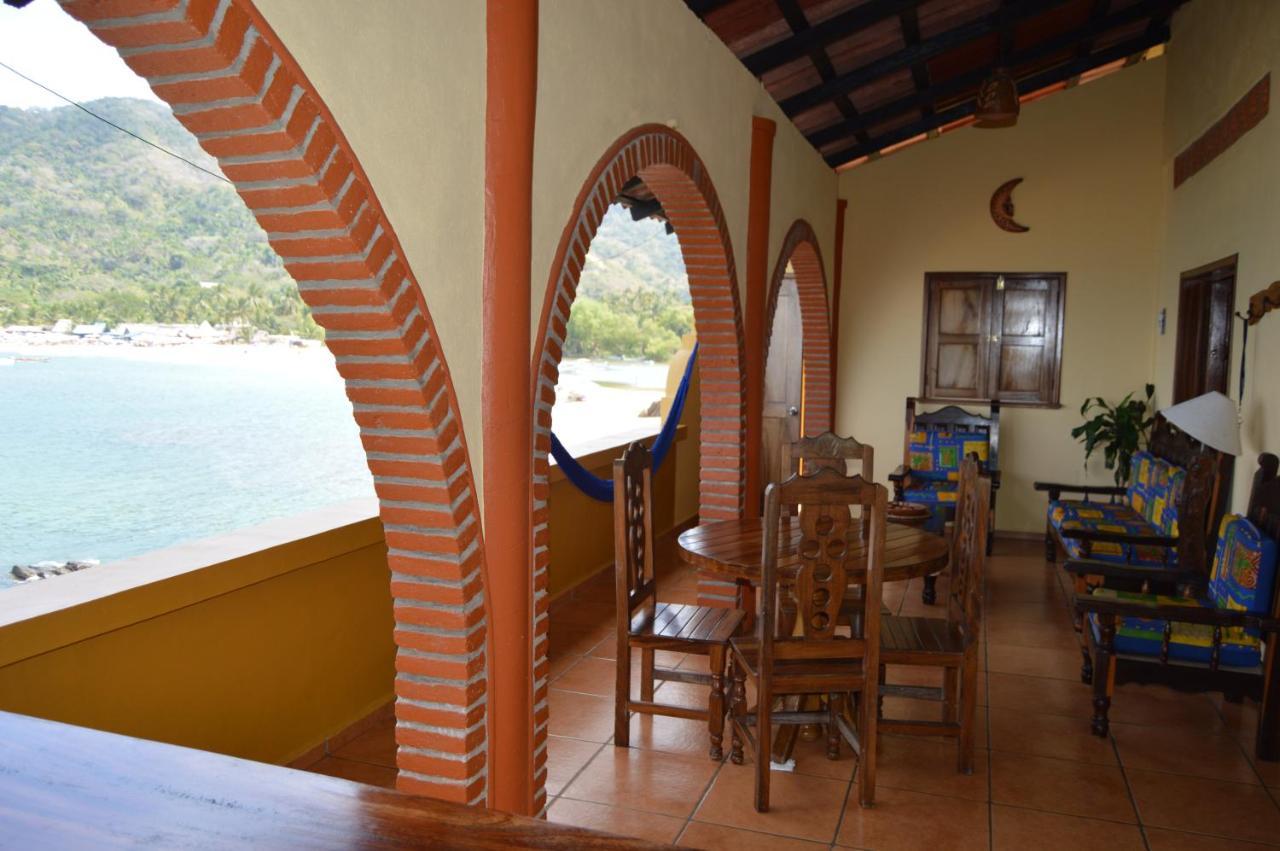 Villa Casa Frente Al Mar Yelapa Esterno foto