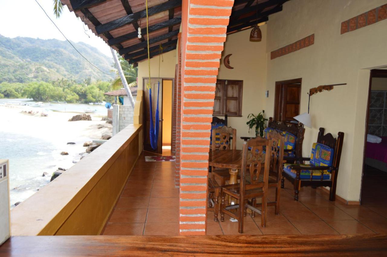 Villa Casa Frente Al Mar Yelapa Esterno foto